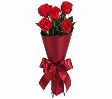 Букет 5 Красных роз Эдлесс Лав в Софрино