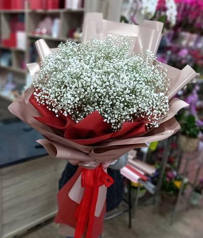 Букет цветов из: Гипсофила в Софрино
