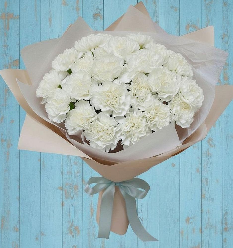 Букет цветов из: Гвоздики в Софрино