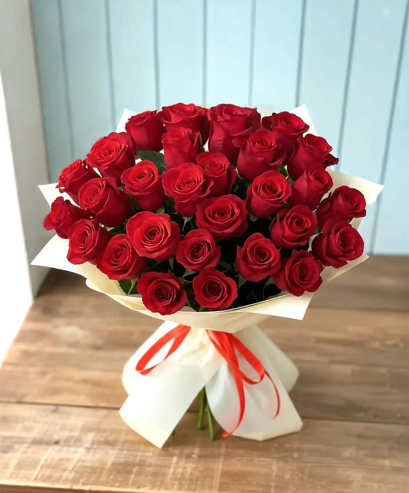 Букет 29 Красных роз в Софрино