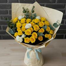 Букет цветов из:  Розы в Софрино