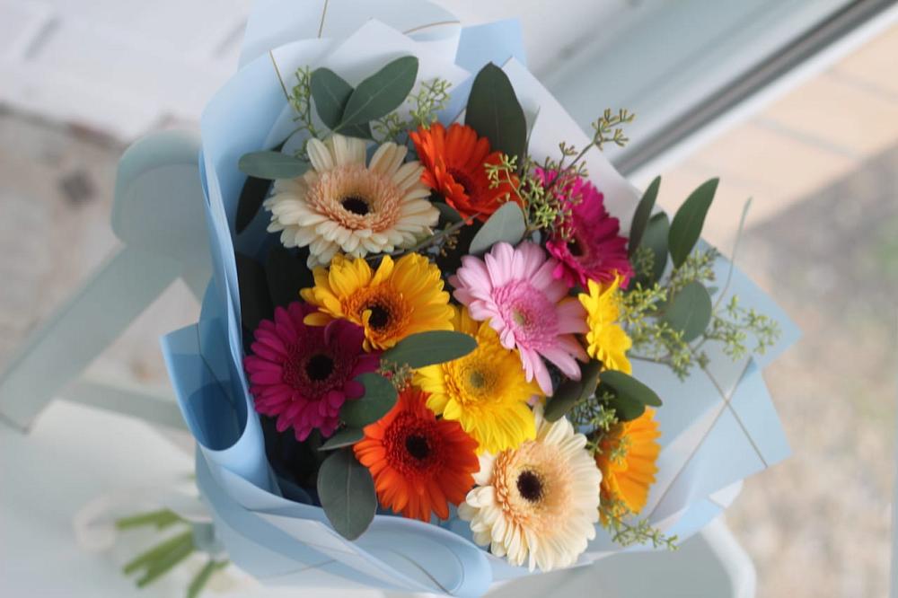 Букет цветов из: Герберы в Софрино