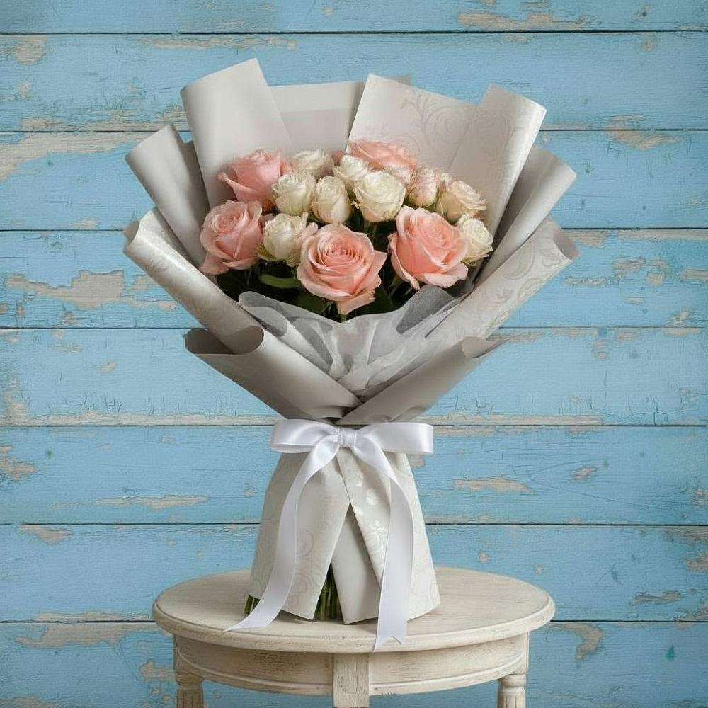 Букет цветов из: Розы в Софрино