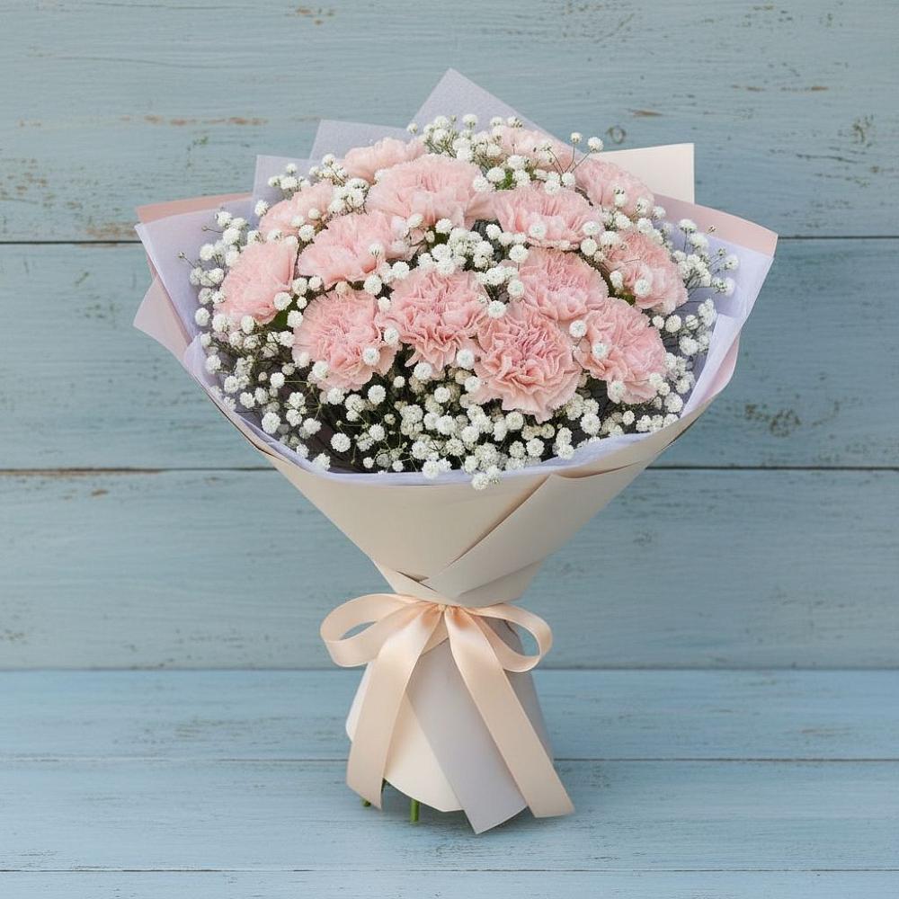 Букет цветов из: Гвоздики в Софрино