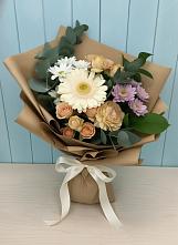 Букет цветов из:  Герберы и Хризантемы в Софрино