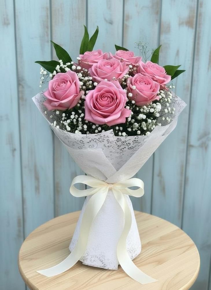 Букет цветов из: Розы в Софрино