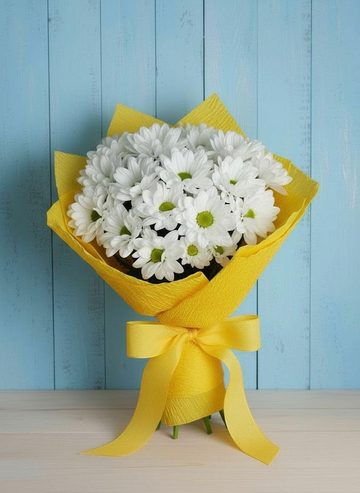 Букет цветов из: Хризантемы в Софрино