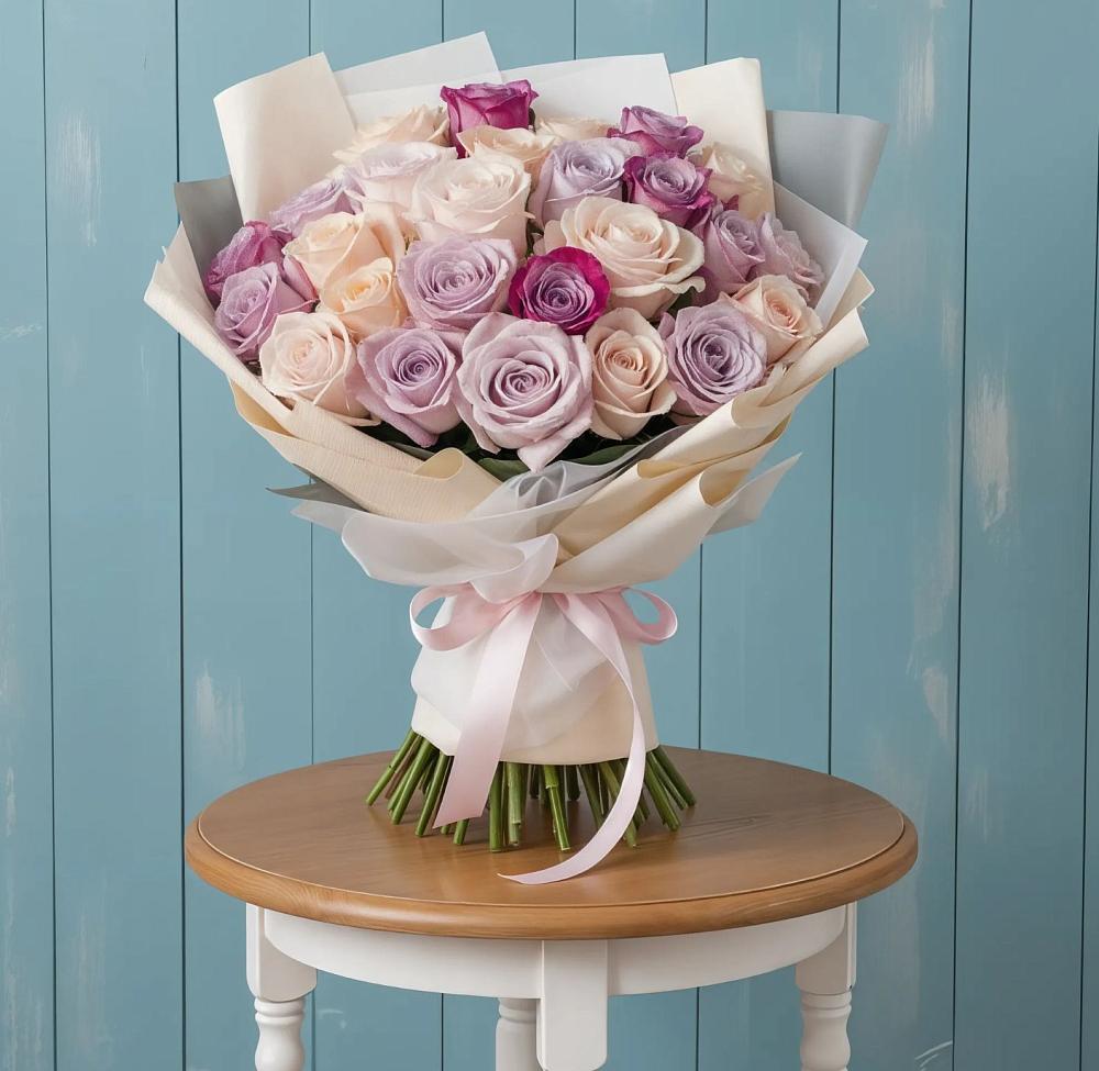 Букет цветов из: Розы в Софрино