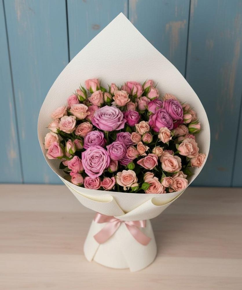 Букет цветов из: Розы в Софрино
