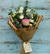 Букет цветов из:  Розы и Лизиантусы в Софрино