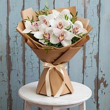Букет цветов из:  Орхидеи и Розы #REPLACE_PRED# Софрино